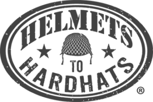 Image of helmets to hardhats logo
